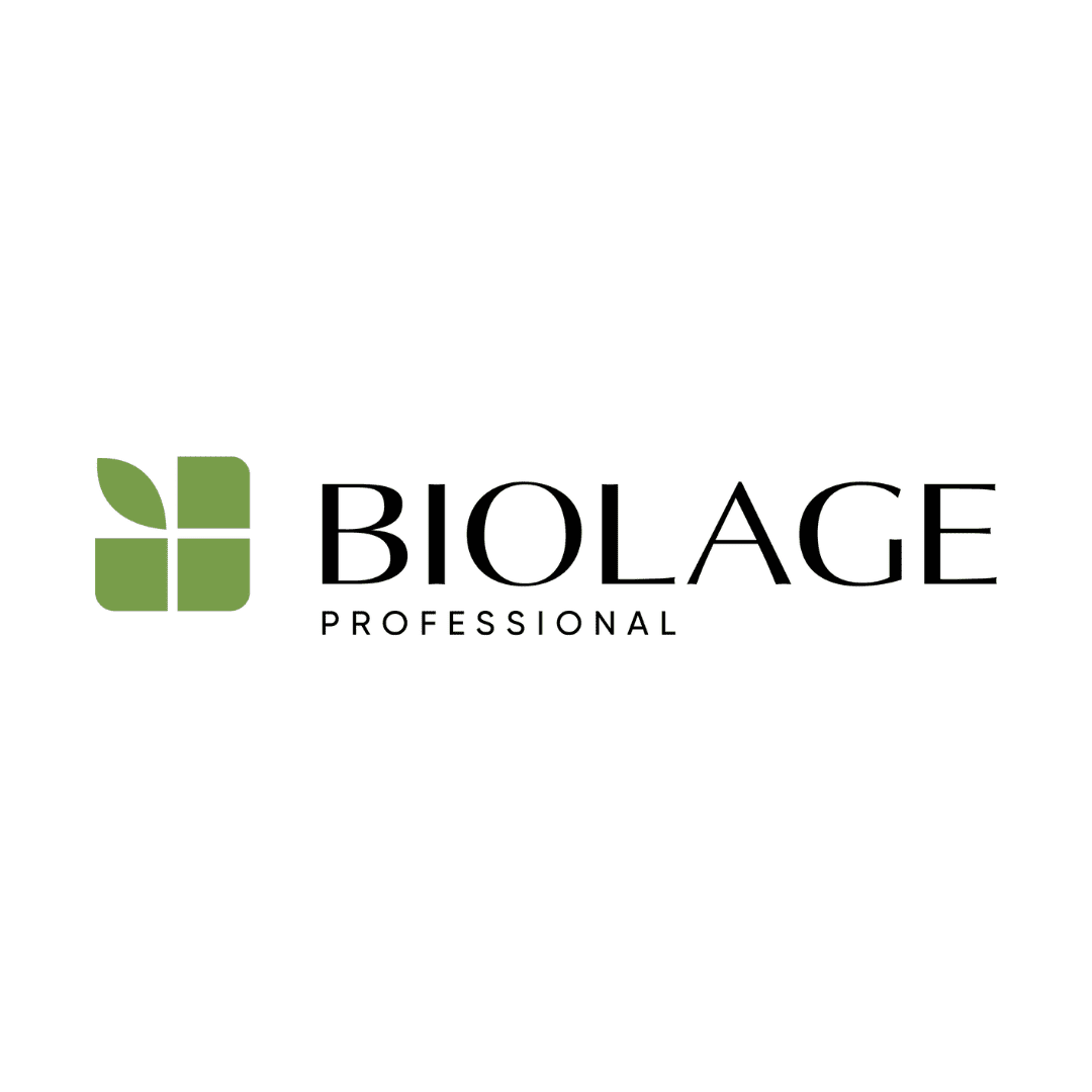 Biolage Professional logo with a green leaf design.